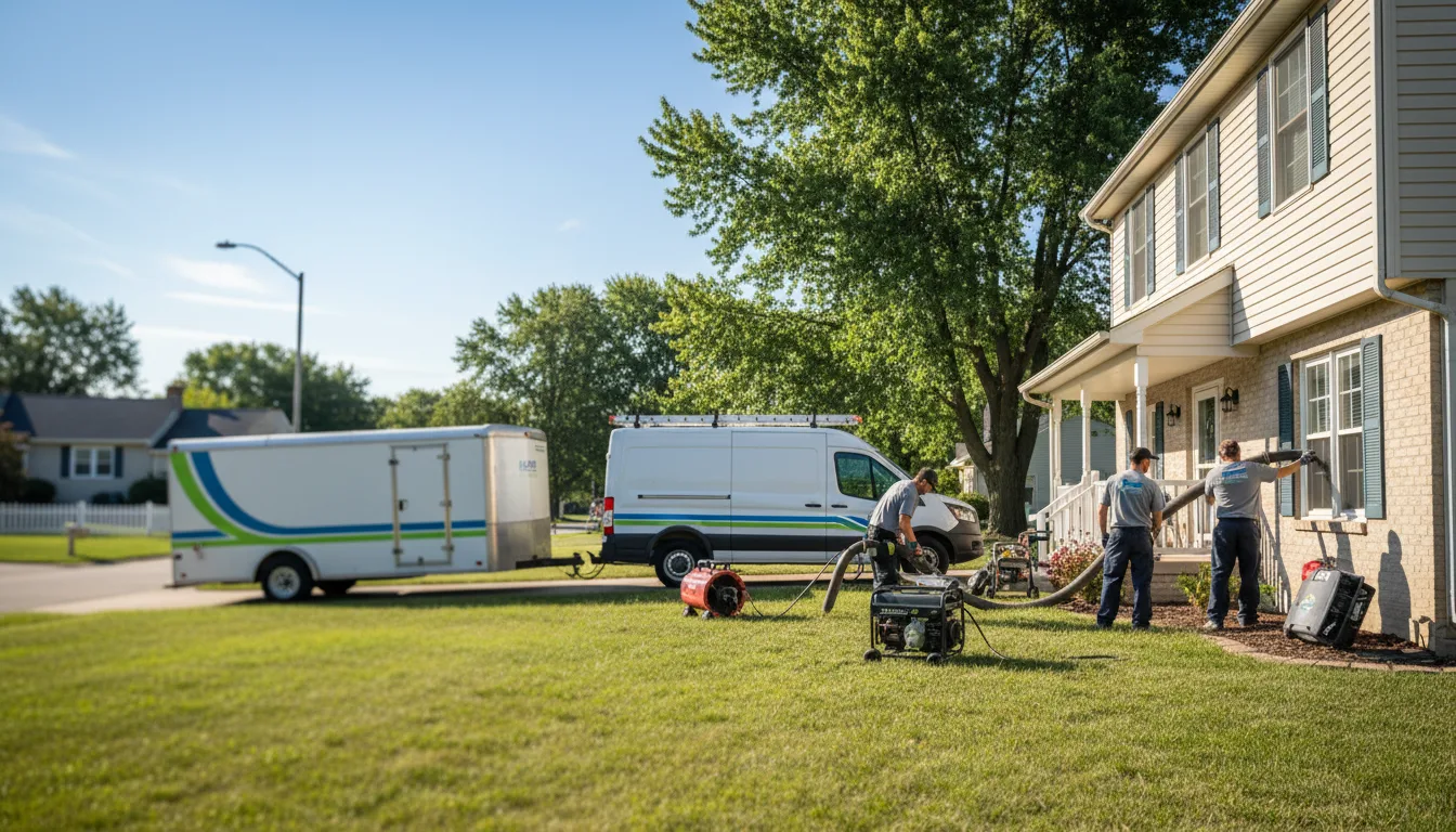 Flooded Basement Restoration And Cleanup With Repair in Lake Leelanau, MI near me